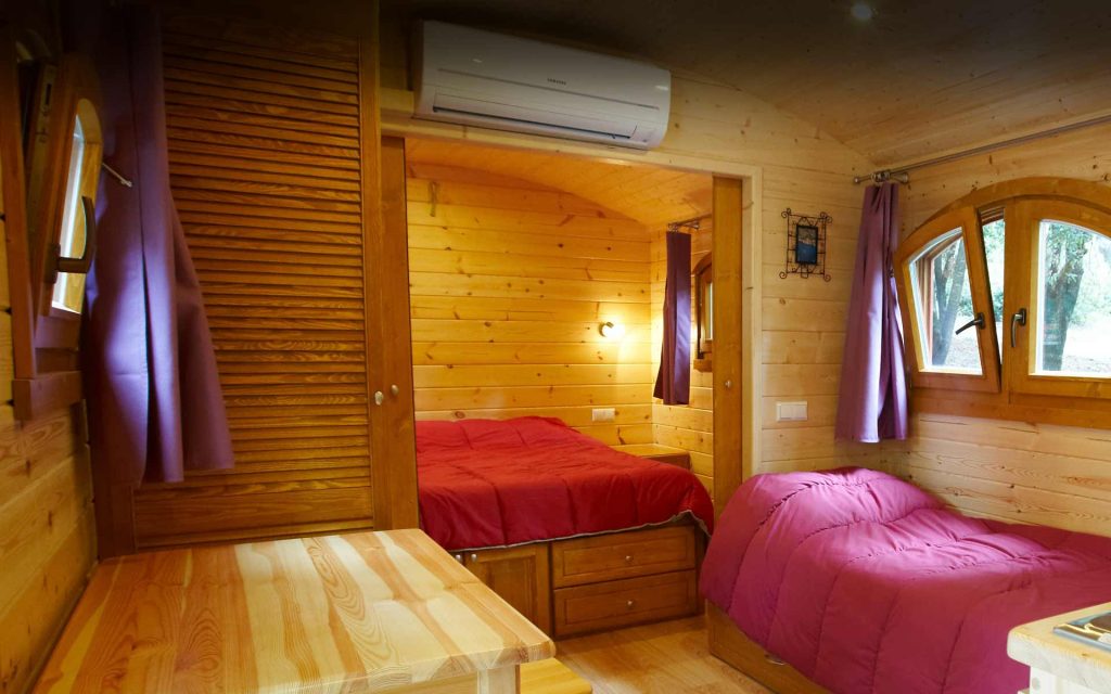 roulotte-Les Oliviers Camping Corse