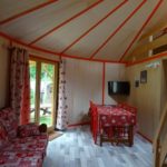 Camping La Belle Hutte - Yourte-Salon