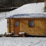 La Barrique-camping la belle hutte hiver
