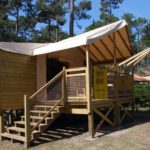 Camping Lou pignada-Cabane Pilotis