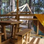Camping Lou pignada-Cabane Pilotis